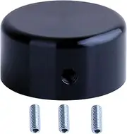 Perfeclan Guitar Effects Pin Cap Pedal Stomp Knob Non-slip Easy Installation Guitar Effects Parts Protection Cap for Effect Pedals, Black