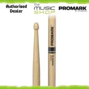 Pair of Promark Rebound 5B Hickory Wood Tip Drumsticks - RBH595AW (Drum Sticks)