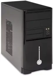 HEC 6T Series 6T10LITE Black SECC Steel Micro ATX Mini Tower Computer Case