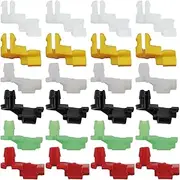 Door Panel Fasteners Retainer, Auto Fastener Clips, Trim Panel Clips, Large Quantity, Long Serving Life, 2cm, for Truck, Vehicles, Sedan