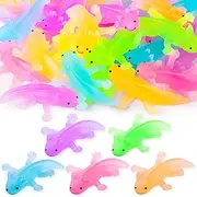 15PCS Axolotl Toys Bulk Kawaii Squeeze Animals Sensory Squeeze Cute Axolotl Fidget Stress Relief Salamander Animal Toys for Child Relax Party Favors Birthday Decorations