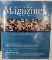LDS Church Magazines 1971-1999 CD/Selections-Ensign, New Era, Friend, & Liahona