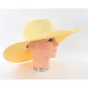 August Hat Company Two Tone Yellow Summer Floppy Hat #HT120