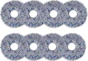 Compatible for Ecovacs Deebot T30 Pro Omni T10 T20 Omni T30s Combo X1 X2 Omni Mop Cloth for Robot Vacuum Cleaner Mop Pad Fitting Parts(30PCS)