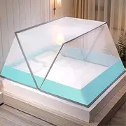 Portable Foldable Mosquito Nets,Mosquito Mesh Net,Mosquito Net for Bed,Bed Net Tent, Ideal for Home Or Holidays, Fine mesh Mosquito Net for Bed-C_135CM(W)