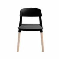在飛比找特力屋線上購物優惠-[特價]E-home Fido菲朵北歐實木腳造型餐椅-兩色可