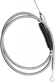 Weaving Steel Wires Motorcycle Lengthened Clutch Cable for H&Arley Sportster XL 883 1200 Dyna Softail Fat Boy