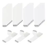70x16mm Picture Hanging Strips, 24 Pairs Poster Strips Self Adhesive White