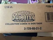2013 TOPPS SKYLANDERS GIANTS 4 PACK 16 BOXS CASE FACT SEALD. CASE