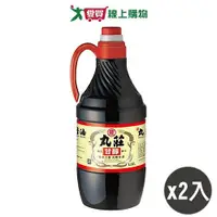 在飛比找Yahoo奇摩購物中心優惠-丸莊 甘醇釀造醬油(1.6L)2入組【愛買】