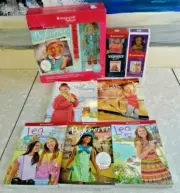 American Girl MINI 6.5" Doll & Book Lot: Lea Clark/TENNEY/Julie & Books NEW