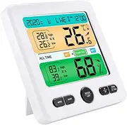 Large Screen Digital Thermometer Hygrometer Indoor Humidity Meter for Home Accurate Home Tool for Boys and Girls Room