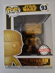 Star Wars - Luke Skywalker Metallic Gold Pop! Vinyl Figure "New"