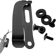 Cutter Sheath Clip, High Strength Metal Belt Clip Outdoor Tool Holster, Compact Belt Clip Holster Cutter Sheath Pocket Clip for Outdoor Activities