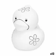 Paint your Own Money Box Duck 9.2 x 12 x 10.2 Cm Ceramic 12 Units