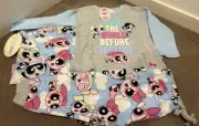 BNWT Peter Alexander Powerpuff Girls Winter Pj Set - SIZE 2 Kids