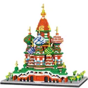 Catzon 4872 Pcs Micro Mini Blocks St. Basil Cathedral Model for Adults Kids