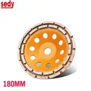 180mm Diamond Grinding Disc Double Row Millstone Brick Concrete Angle Grinder