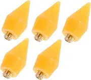 Minkissy 5pcs Tool Nose Wax Rhinestone Picker Head Tips Wax Head Replacement for Nail Art Jewelry