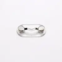 在飛比找ETMall東森購物網優惠-磁性工牌夾耳機線夾眼鏡夾創意神器胸針扣