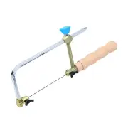 RUITOOL Coping Saw Metal Hand Saw Fast Cutting Non-slip Hacksaw with Saw Blades Replacement For Woodworking Jewelry Plas