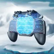 Six Finger Game Triggers Gamepad Cooling Fans For PUBG Mobile Phone