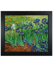 Hand-Painted Masterpieces "Irises" by Van Gogh NoSize Multicolor