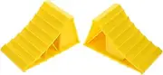Heavy Duty Truck Wheel Chocks Non Slip Car Tire Stoppers Pair Garage Parking Stop Car Wheel Balance Block