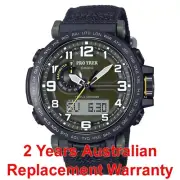 CASIO PROTREK CLIMBER LINE PRG-601 PRG-601YB-3 WATCH BLACK CLOTH 2 YEAR WARRANTY