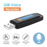 USB Mini Voice Recorder Digital Hidden Record Mini Drive Audio Recording