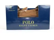 Polo Ralph Lauren Tan Suede Slippers SMF2540ARL Men's Size 9