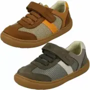 Boys Clarks Hook & Loop Shoes Flash Step K