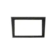 Car Carbon Fiber Navigation Frame Decorative Sticker For Infiniti Q50 / Q60