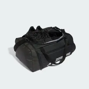 【adidas 愛迪達】手提包 健身包 運動包 旅行袋 TR DUFFLE M 黑 IP9863