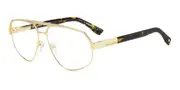 Dsquared2 D2 0121 J5G Men's Glasses Gold Size 60 - Private Health Rebate - Blue Light Block Available