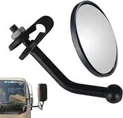 Reverse Assist Mirrors, High Definition 360 Degree Rotatable Convex Mirrors | Easy Installation Steel Arm Reverse Assist Supplies with Large Curvature for Truck Bus