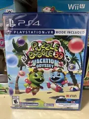 Puzzle Bobble 3D Vacation Odyssey (PS4) Playstation 4 PSVR Brand New Sealed