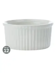 [Maxwell & Williams] White Basics Ramekin 7.5cm Set of 12 in White