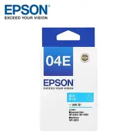 在飛比找momo購物網優惠-【EPSON】EPSON T04E250 藍色墨水匣