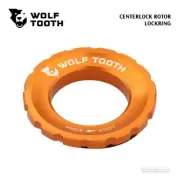 Wolf Tooth Centerlock Disc Brake Rotor Lockring : ORANGE