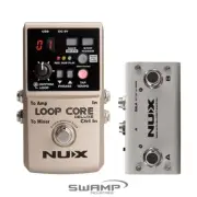 NUX LOOP CORE Deluxe Bundle with NMP-2 Dual Foot Switch Looper Pedal