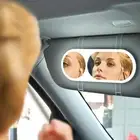 Byootique Car Cosmetic Mirror LED Light Sun Visor Clip on Cosmetic Mirror Travel