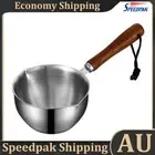 150/300/100/120 ML Stainless Steel Small Saucepan with Handle for Making Sauce A