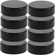 Totority 20pcs Training Ice Hockey Hockey Table Game Black Pucks Pu Black
