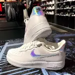 NIKE AIR FORCE 1 LOW 彩虹像素 鐳射 休閒 CV1699-100 男女款 慢跑鞋