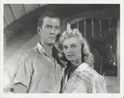 1960'S "SHE DEMONS" FILM STARS TODD GRIFFIN, IRISH MCCALL, 8X10 PHOTO BACK NOTE