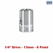 Kincrome K2811 - Socket 1/4" Drive 13mm Mirror Polish
