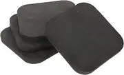 Levemolo 4pcs Vibration Pads for Gym Equipment Home Workout Slip Scratch-resistant Rubber Mats