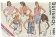 Butterick Classics Pattern #5681 - Top - (Size S)