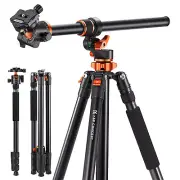 K&F Concept 90" Professional Camera Tripod Detachable Monopod fr DSLR/Mirrorless
